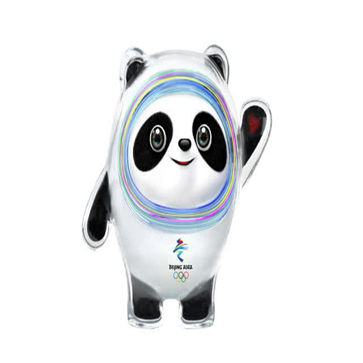 La mascotte delle Olimpiadi invernali di Pechino